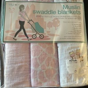 Muslin Swaddle blankets New in bag